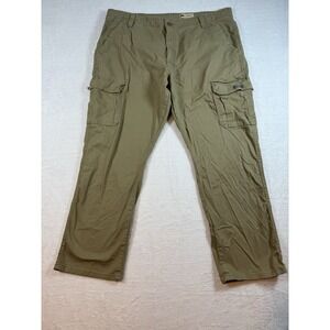 Wrangler Men's Cargo Pants Relaxed Fit Taper Leg 8 Pocket 42X30 Workwear
